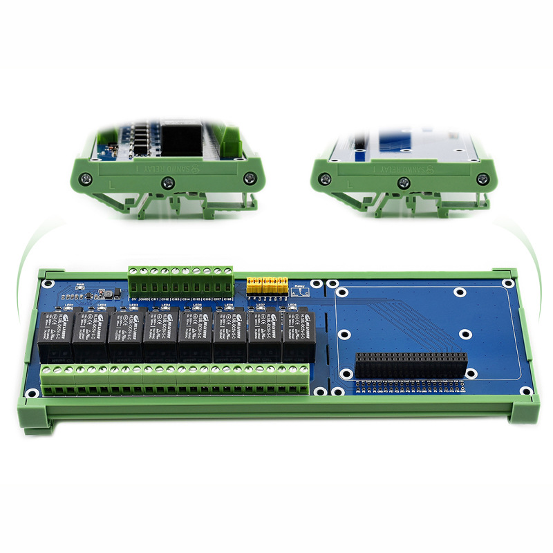 Relay 8 Channel Board - Scheda di espansione relè Raspberry Pi