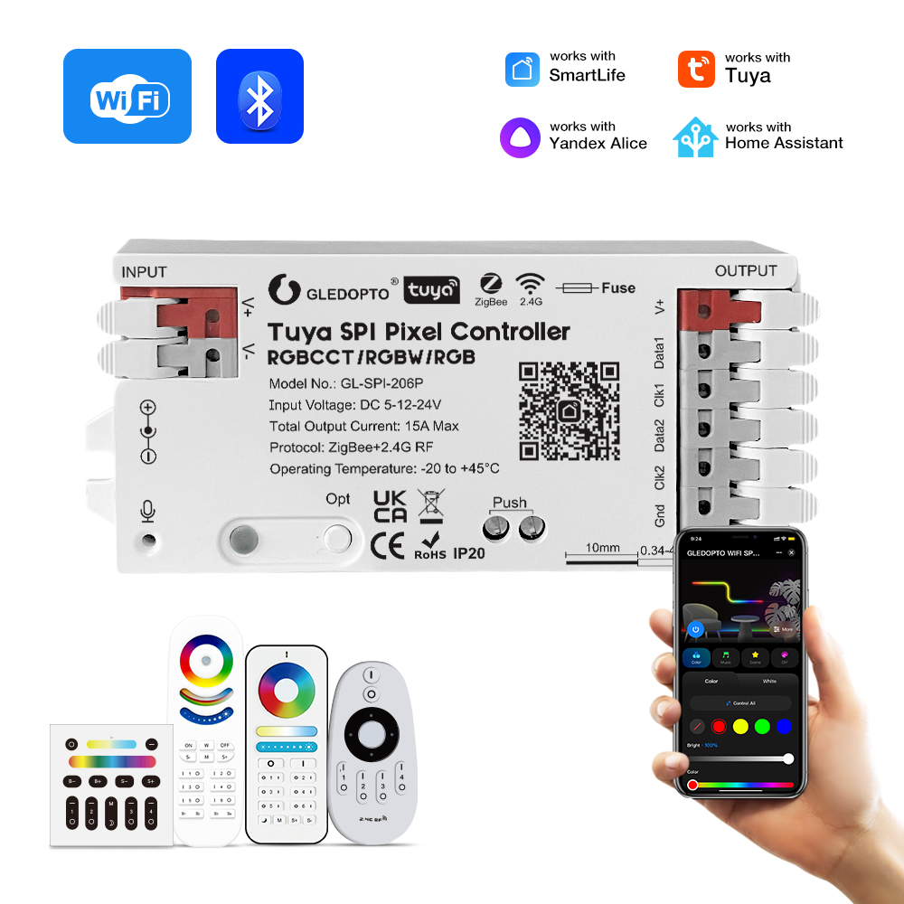 Zigbee Coordinator Stick - Gledopto Music Sync ZigBee SPI Controller