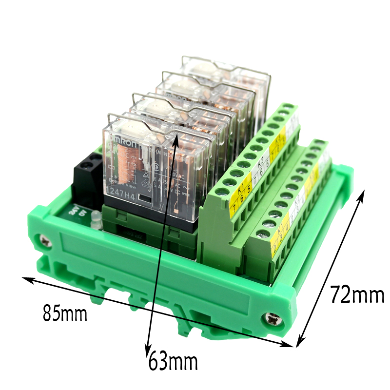 Relay 8 Channel Board - 12V 4 Channal Modulo Relè Bordo