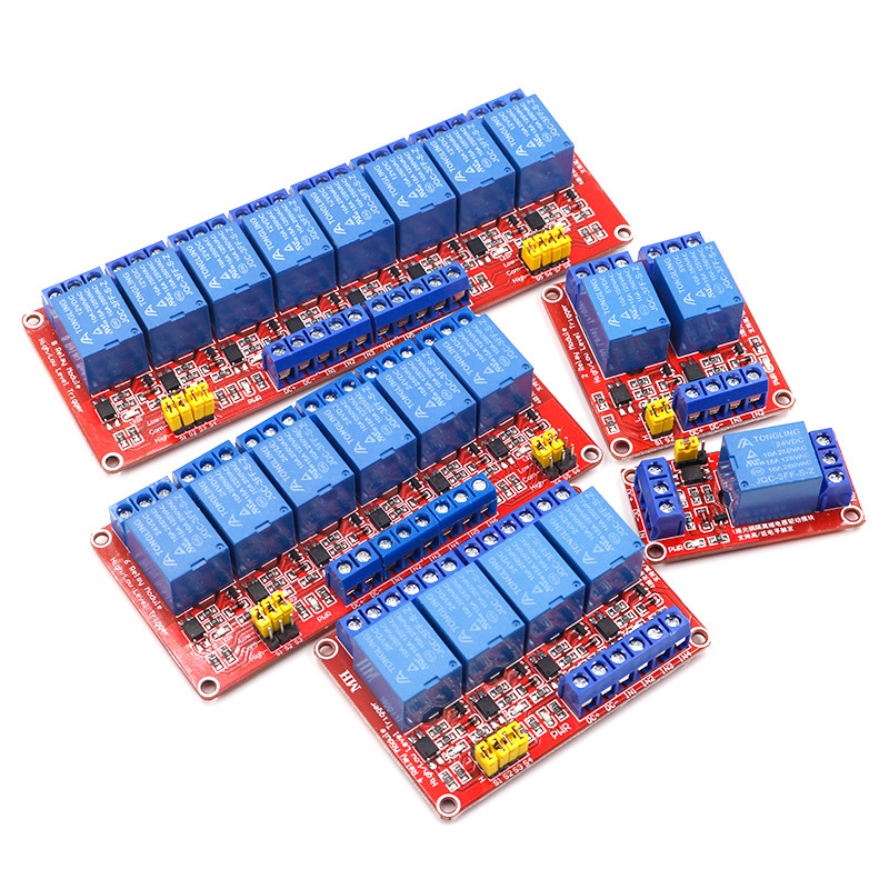 Modulo relè a 1/2/4/8 canali 5 - Relay 8 Channel Board recensione e prezzo