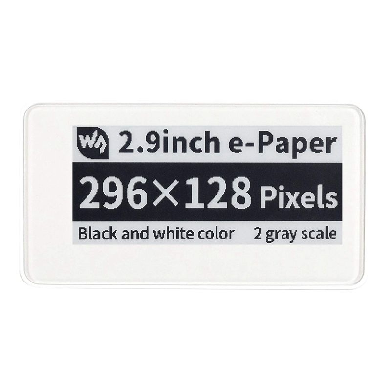 Waveshare Display E-Ink Wirele - Display Epaper 2.9 recensione e prezzo